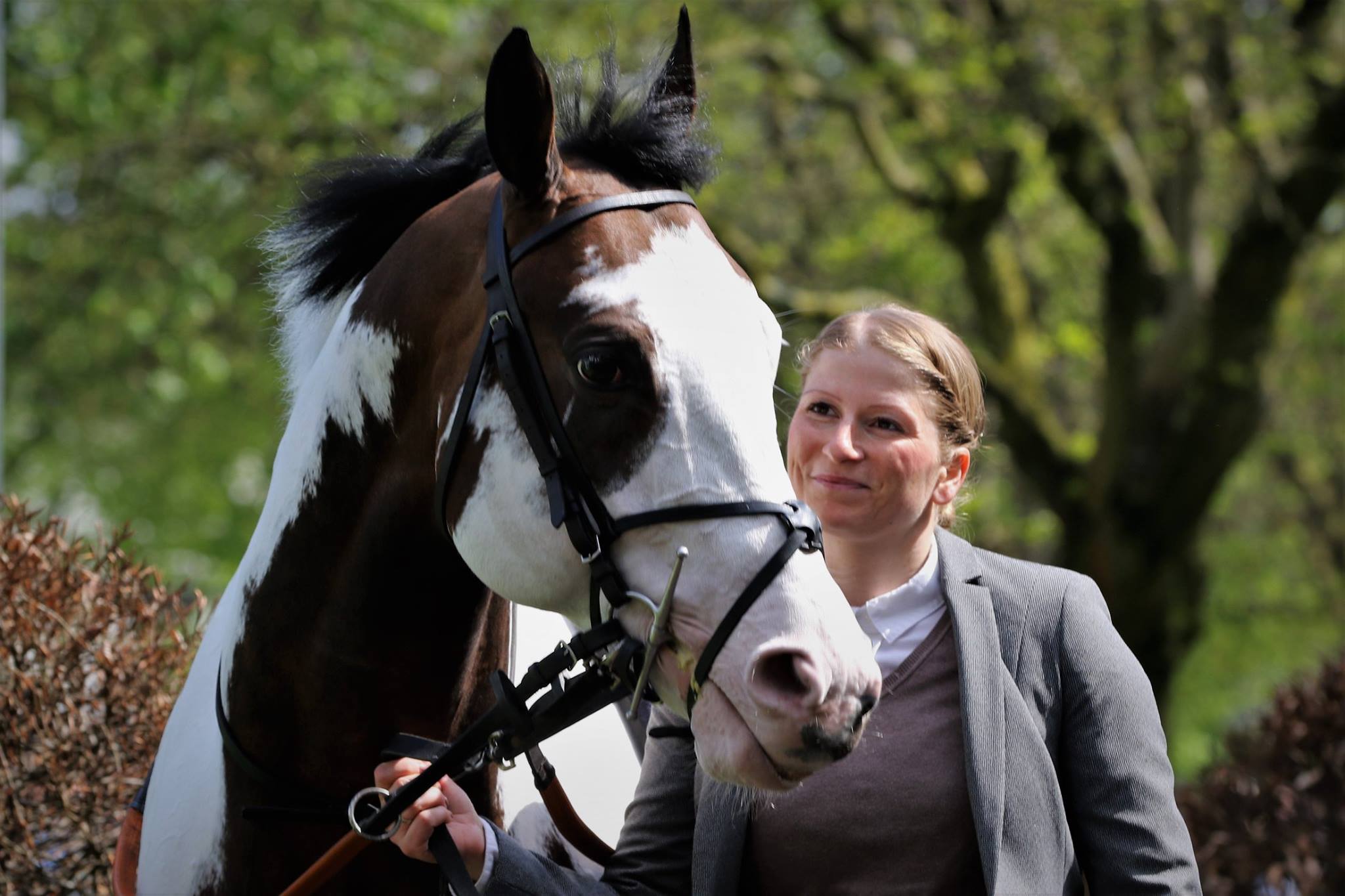 Silvery Moon - Coloured Race Horse